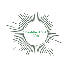 Load image into Gallery viewer, Pre Mixed Living Soil: Veg logo